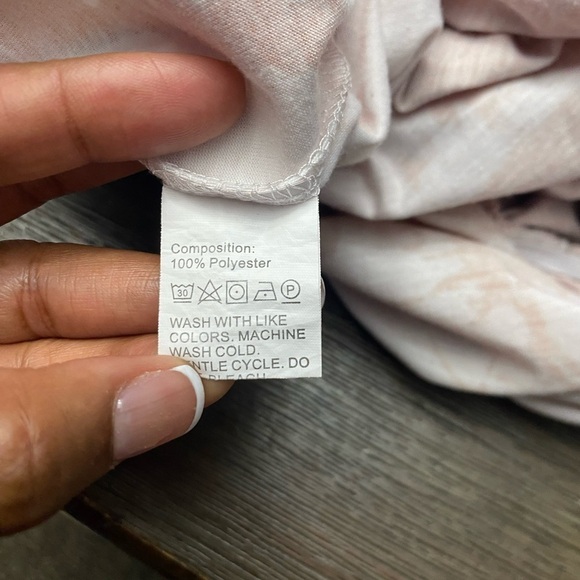 Off the Shoulder Tie Dye Plus Size 3X (18) Jumpsuit - Picture 10 of 11